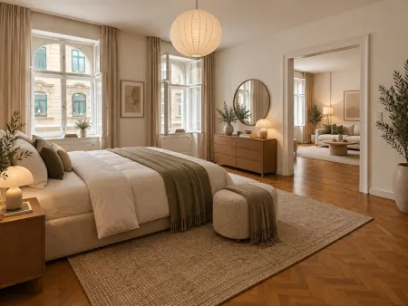 Schlafzimmer - Einrichtungsbeispiel
