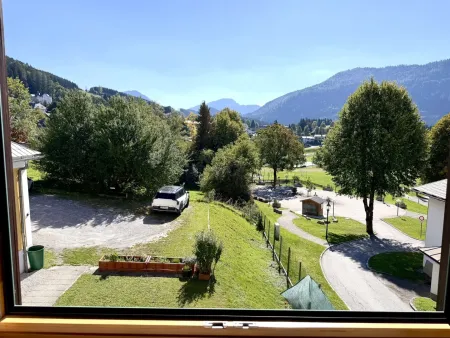 Ausblick vom Wintergarten