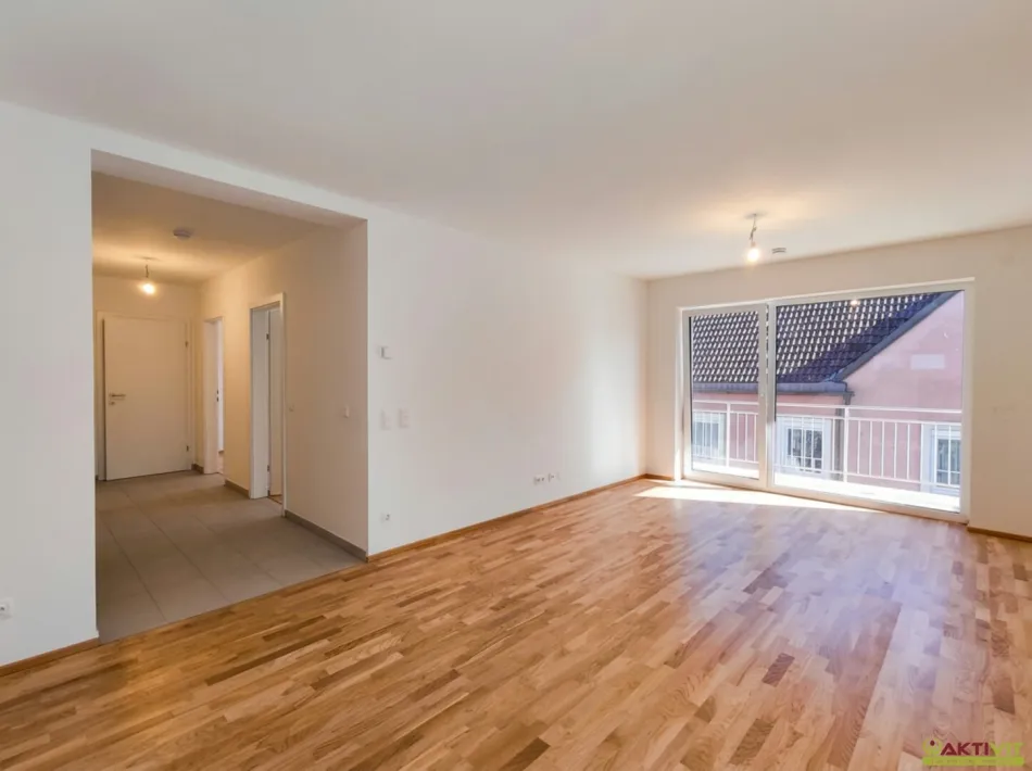 Modern wohnen im Murtal: Barrierearme 3-Zimmer-Wohnung mit großem Balkon - Bild