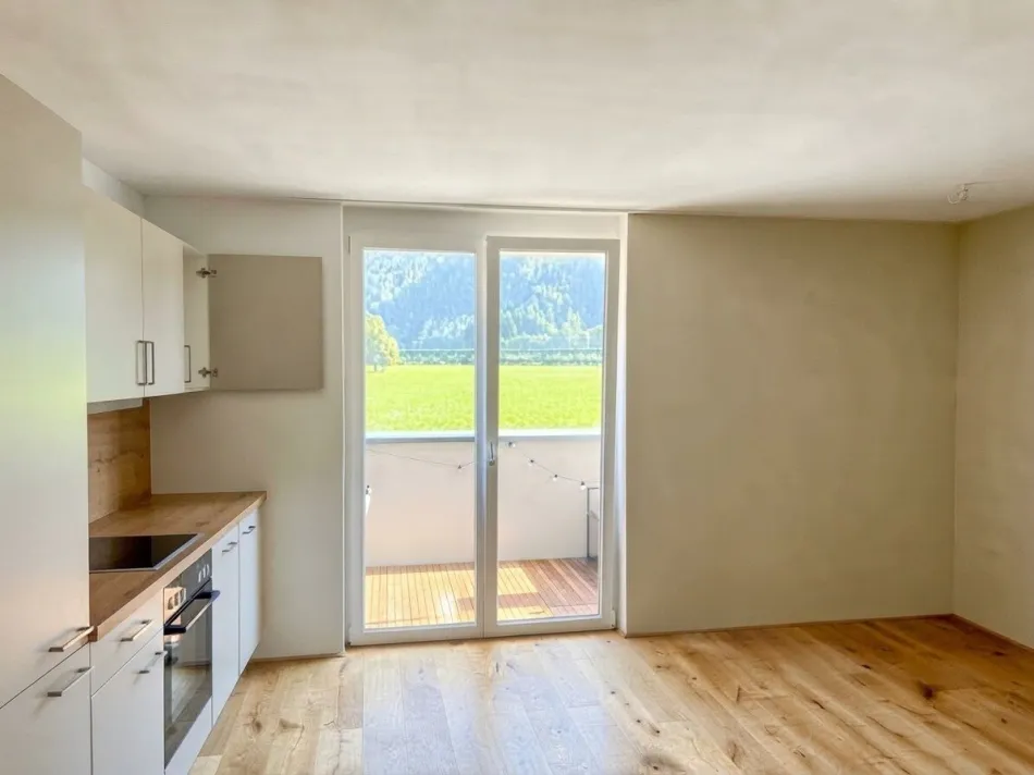 Neuwertige 2-Zimmer-Wohnung mit Terrasse & herrlichem Feldblick in Radfeld - Bild