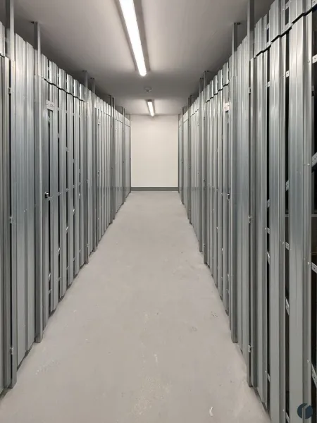 Kellerabteile im Erdgeschoss