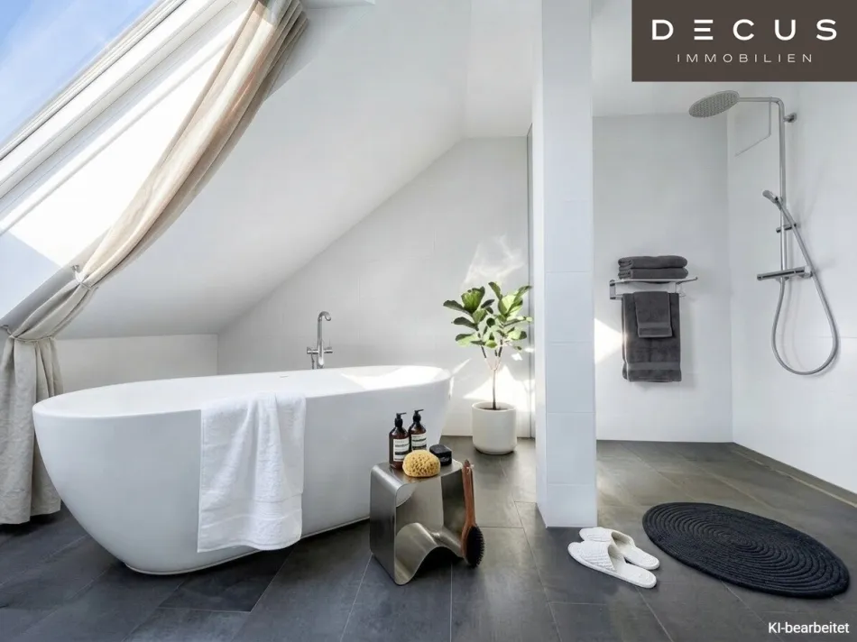 | TRAUMHAFTE DACHGESCHOSS-MAISONETTE | PENTHOUSE | ERSTBEZUG | 5 ZIMMER | LICHTDURCHFLUTET | LIFTZUGANG IN DIE 1. ETAGE | 2 FREIFLÄCHEN | TOP LAGE - Bild