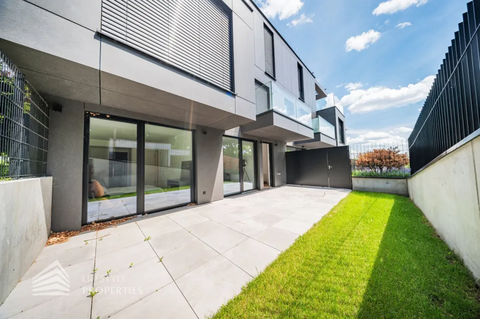 Erstbezug! Exklusive 4-Zimmer Gartenwohnung mit Traumblick über Wien - Bild