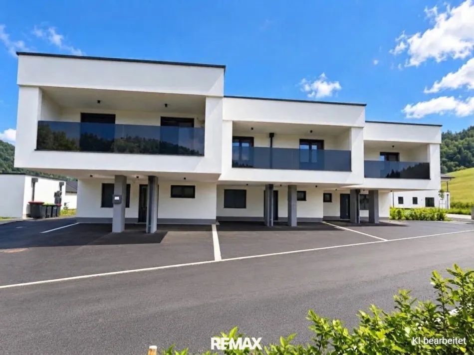 Modernes Reihenhaus mit großem Garten - Bild