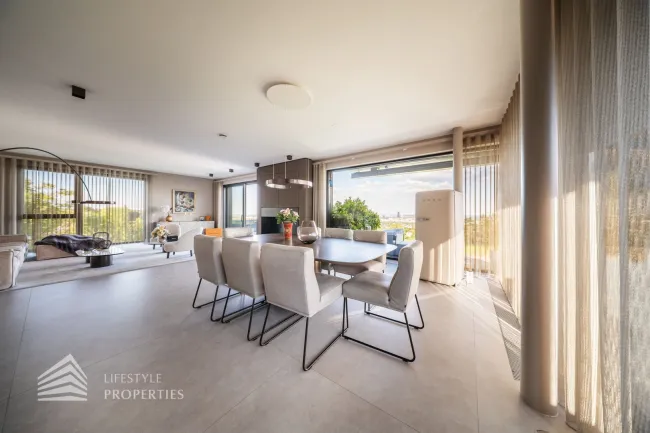 Exklusive 4-Zimmer Wohnung mit großflächigem Balkon mit Traumblick über Wien - Titelbild