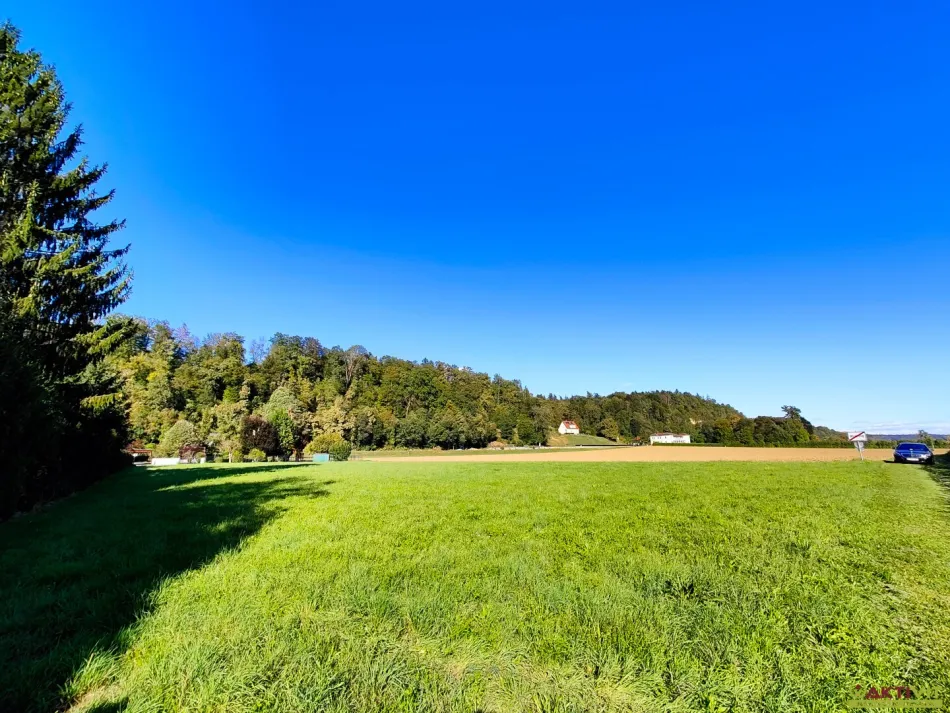 Zwei Baugrundstücke mit insgesamt 4.264 m² in ruhiger Wohnlage in Wildon. - Bild