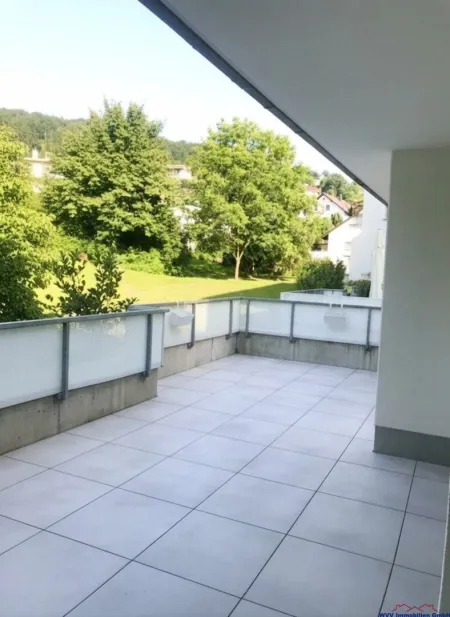 Loggia und Terrasse