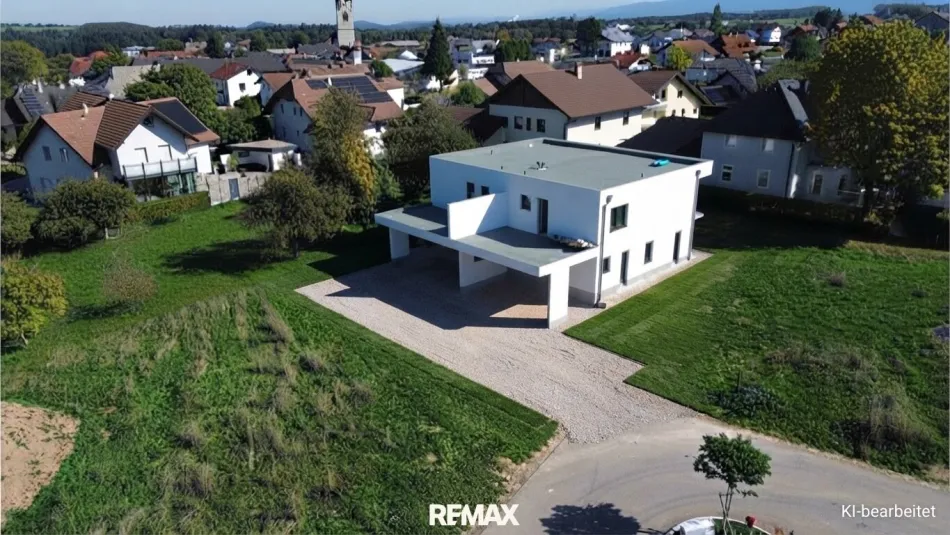 Neubau-Doppelhaushälfte in Gampern – modernes Wohnen nahe dem Attersee mit traumhaften Außenbereichen und individuellem Gestaltungsspielraum - Titelbild