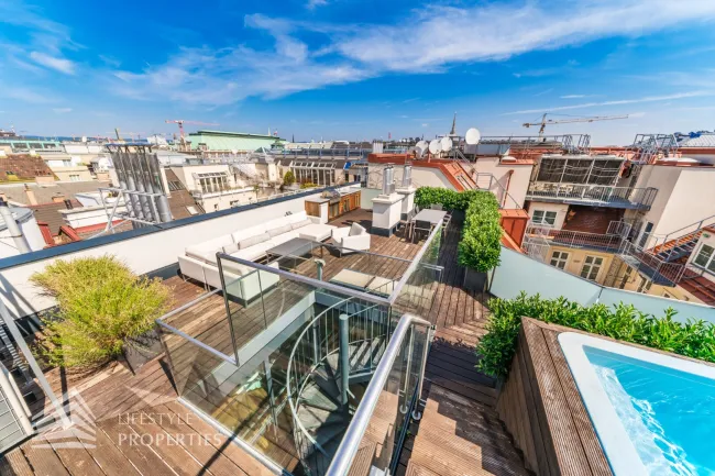 Luxuriöses 4-Zimmer Penthouse im Herzen der Innenstadt - Titelbild