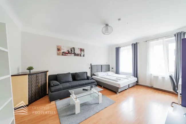 Voll möblierte 2,5-Zimmer Wohnung, Nähe Erholungsgebiet Wienerberg - Titelbild