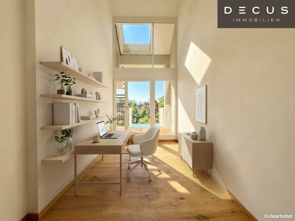 | TRAUMHAFTE DACHGESCHOSS-MAISONETTE | PENTHOUSE | ERSTBEZUG | 5 ZIMMER | LICHTDURCHFLUTET | LIFTZUGANG IN DIE 1. ETAGE | 2 FREIFLÄCHEN | TOP LAGE - Bild