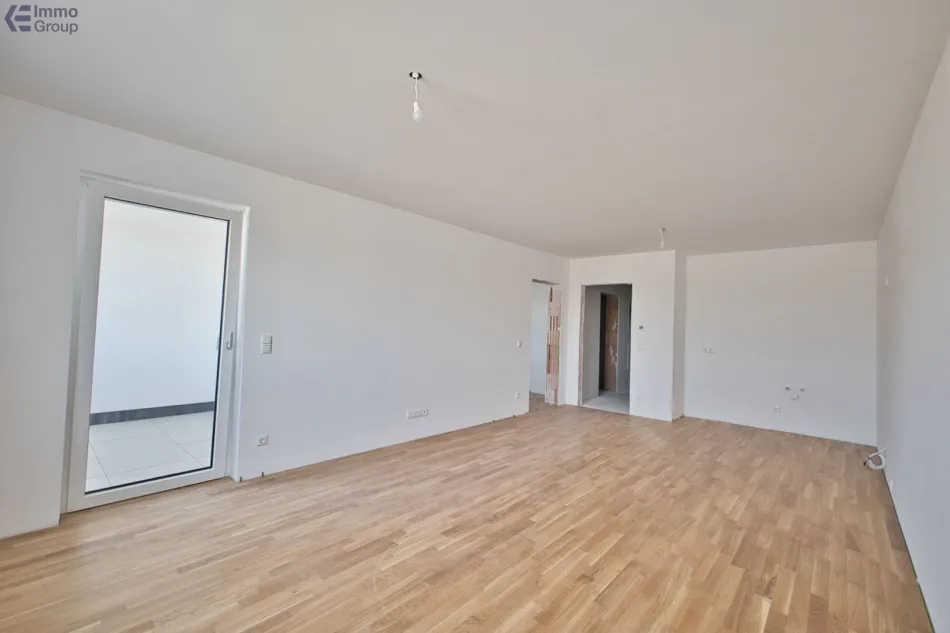 Neubau-Erstbezug Traun: 2 Zimmer, 68 m², Loggia, Top 13 - Titelbild