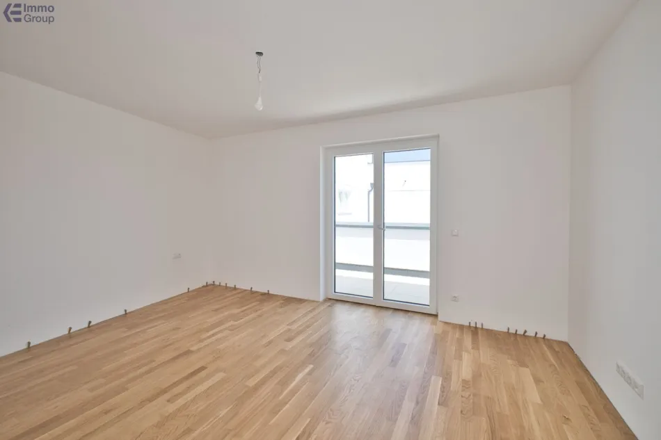 Neubau-Erstbezug Traun: 2 Zimmer, 58 m², Loggia, Top 18 - Titelbild