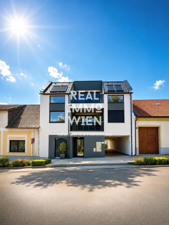 Moderne 3-Zi-Wohnung Erstbezug in Neusiedl am See, 95m² - Titelbild