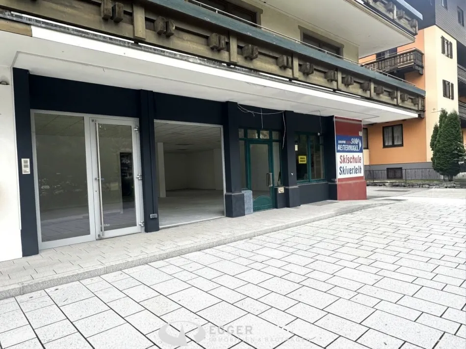 5754 Saalbach / Hinterglemm: die GELEGENHEIT: 100m² Büro und Geschäftsflächen + 20m² Lager in Bestlage von Saalbach Hinterglemm, - Bild
