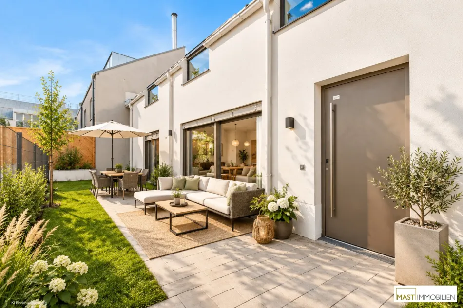 Großzügige 4-Zimmer-Maisonette mit Eigengarten & Geothermie | 1230 Wien - Titelbild