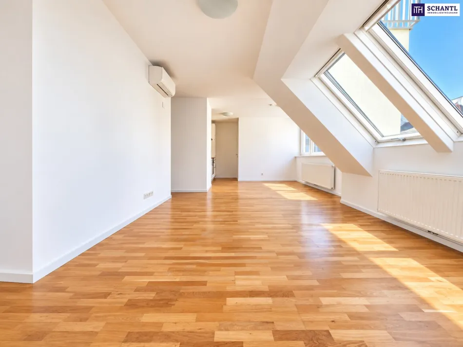 Über den Dächern Wiens | Helles 3-Zimmer-Dachgeschoss mit rund 67 m² Dachterrasse – jetzt entdecken! - Bild