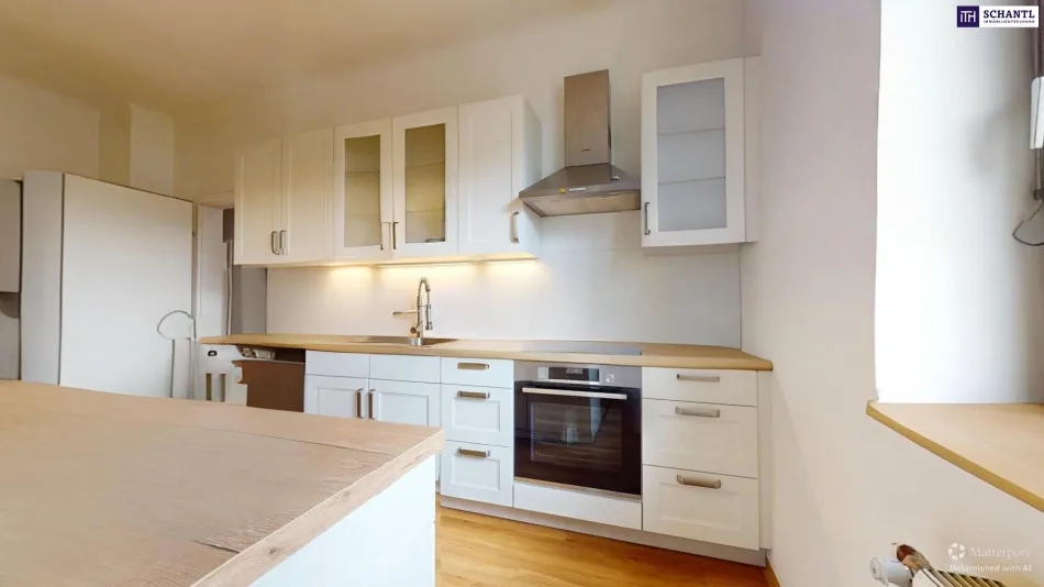 Modernisiertes Familien-Reihenhaus mit 146 m² Wohnfläche, zwei Gärten, Garage & viel Platz in ruhiger Lage von Graz-Puntigam - Bild