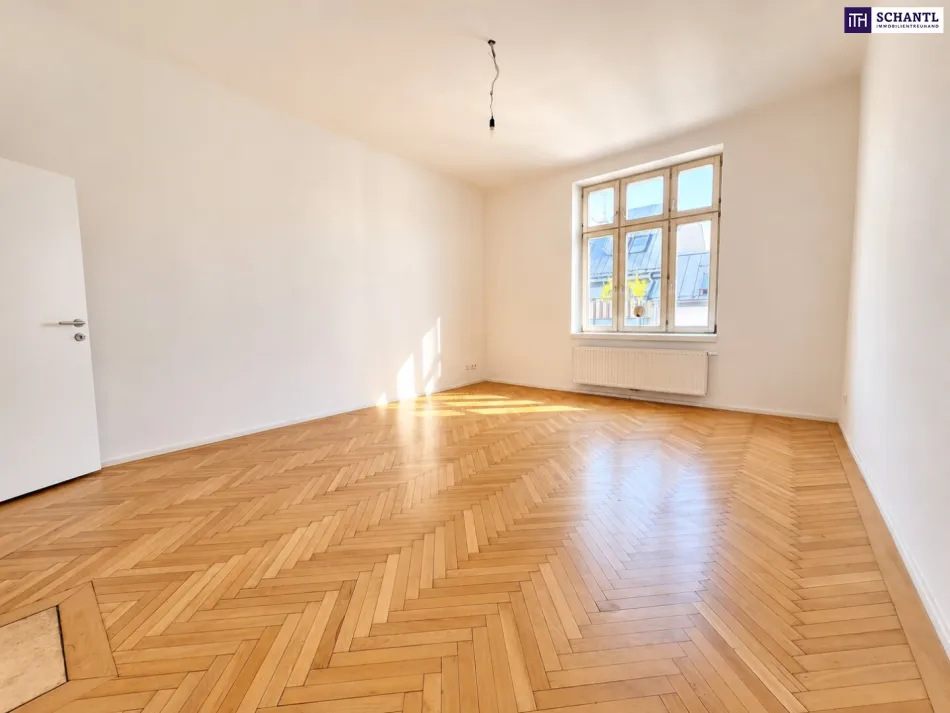 RAUM ZUM LEBEN. ALTBAU ZUM VERLIEBEN. – Großzügig & top aufgeteilt im 5.! - Bild