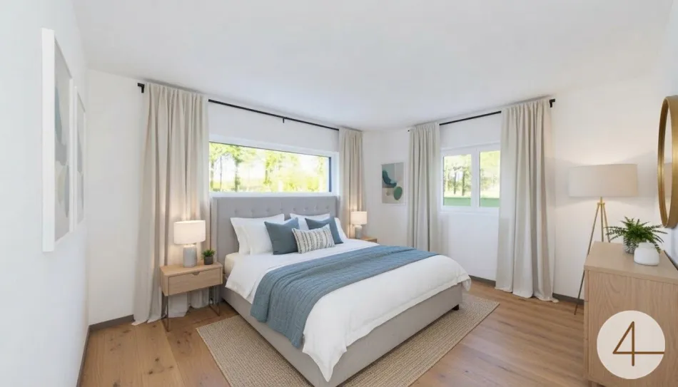 Modernes Einfamilienhaus mit zeitlosen Charme - Bild