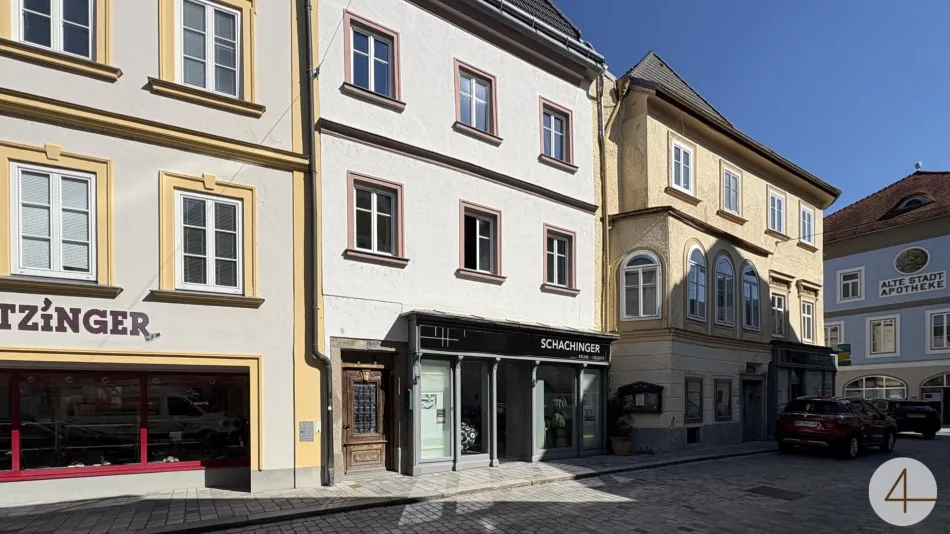 CHARMANTES Geschäftslokal in der Altstadt von Waidhofen! Fernwärme! Provisionsfrei! Vielseitig nutzbar! - Bild