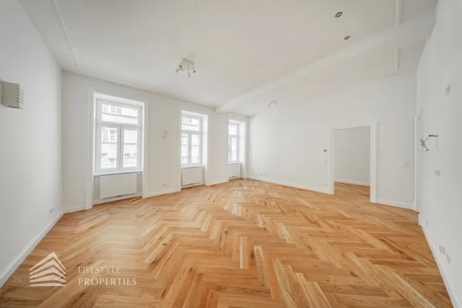 Wunderschöne 4-Zimmer Wohnung mit Balkon, Nähe Drasche-Park - Titelbild