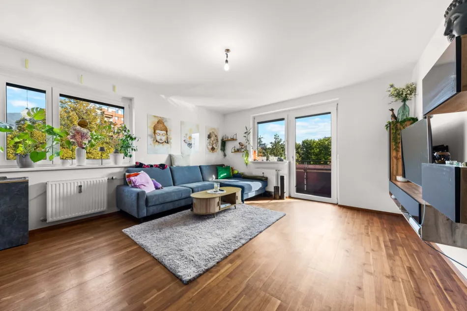 Steiermark – Leoben! CITY LIVING – Großzügige Eigentumswohnung mit Loggia, Garage und besonderem Wohnkomfort - Titelbild