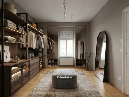 Ankleidezimmer - mögliche Einrichtung