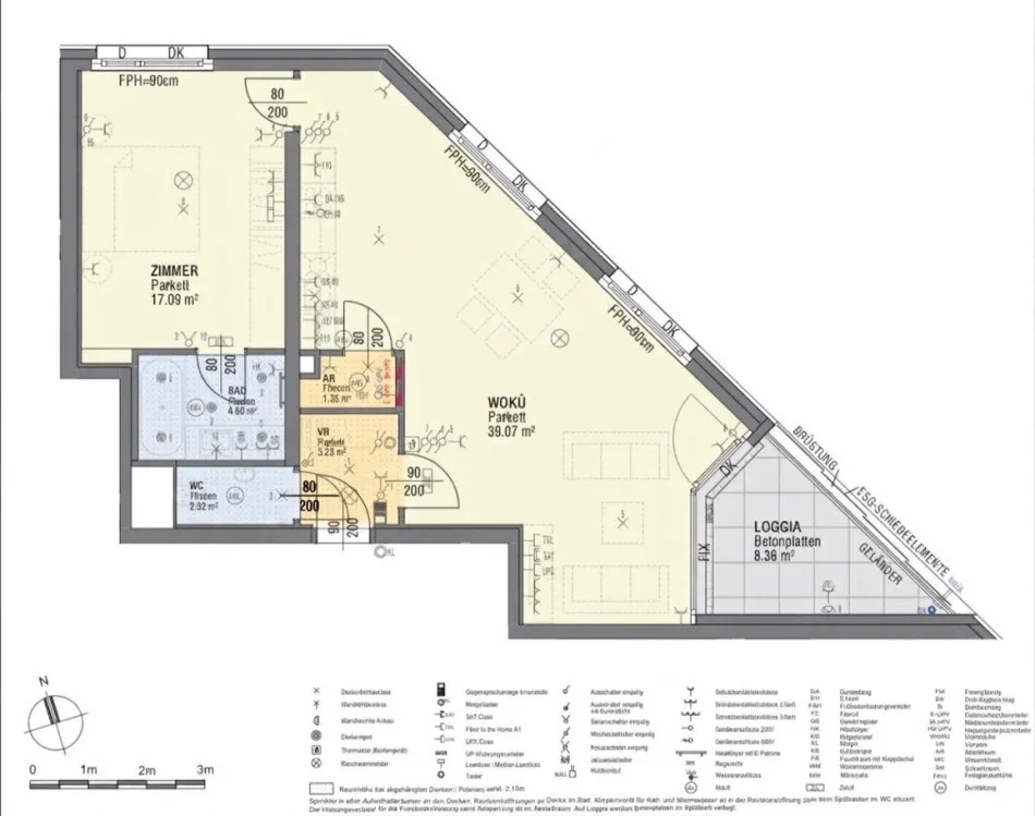 Skytower: 2-Zimmer mit Loggia auf 76 m2 WNFL plus optionaler Stellplatz (derzeit gut vermietet)! - Bild