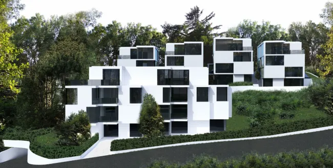 Einzigartiges Grundstück mit baugenehmigten Projekt zum Bau von 12 Luxus-Wohnungen - Titelbild