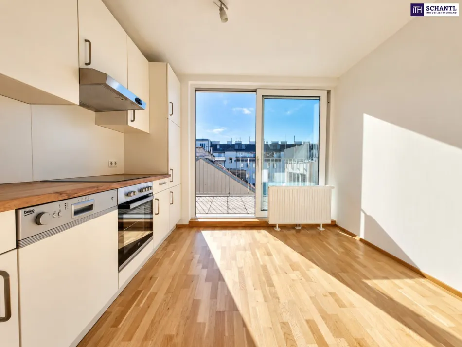 Über den Dächern Wiedens | 3 Zimmer, Terrasse & extra viel Sonnenlicht – jetzt besichtigen! - Bild