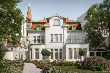 Einzigartige Stadtvilla in Toplage, Nähe Rochus Markt