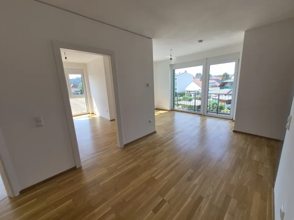 Südwestseitige Eckbalkonwohnung mit sonnigem Weitblick - Bild