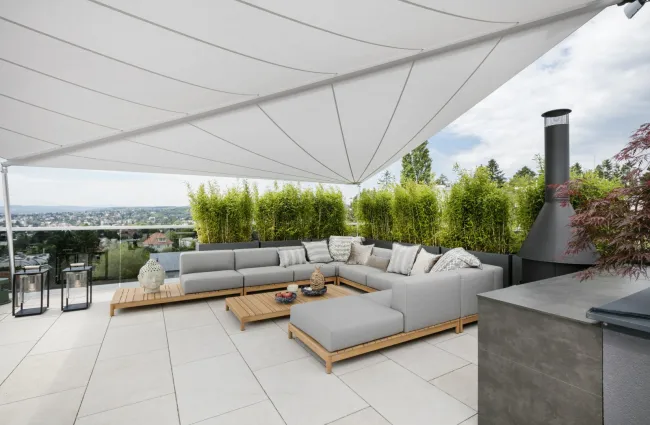 Wunderschönes Penthouse mit Pool und prachtvollem Blick, Nähe Kahlenberg - Titelbild