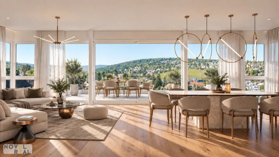 LUXUSWOHNUNG MIT PERFEKTER RAUMAUFTEILUNG IN TOPLAGE - Bild