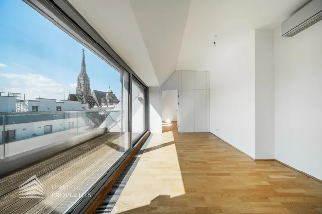 Wunderschöne 5-Zimmer Wohnung mit Terrassen, Nähe Stephansdom - Bild