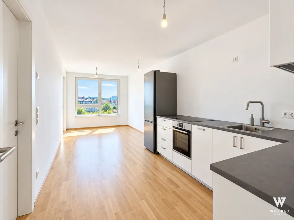 ++ Moderne 2-Zimmer-Wohnung mit Loggia & Bick auf den Wienerwald I inkl. Lift, Fußbodenheizung und Einbauküche ++ - Bild
