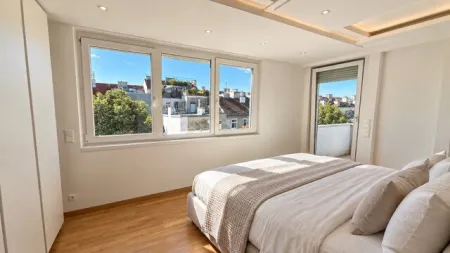Exklusive 4-Zimmer Dachgeschosswohnung mit 4 Terrassen & Garage in 1200 Wien - Titelbild