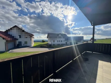 Sonniger Balkon Richtung Süden