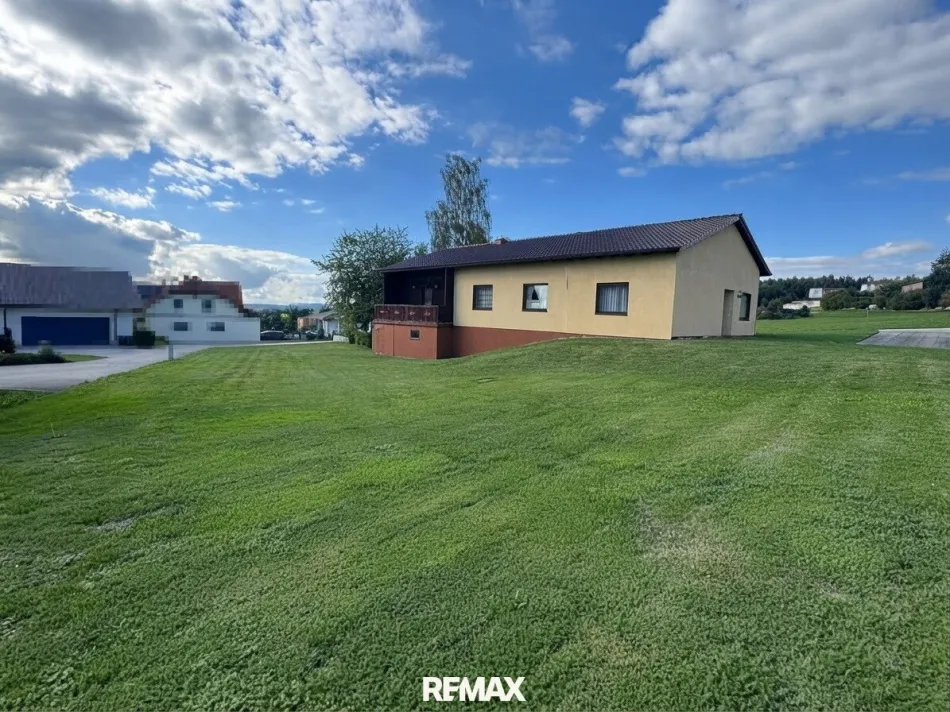 Einfamilienhaus mit großem Garten im Herzen von St. Agatha – teilsaniert