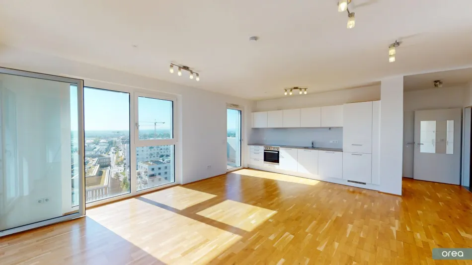 orea | Sonnendurchflutete 4-Zimmer Wohnung mit Balkon in der Seestadt | Smart besichtigen · Online anmieten - Titelbild