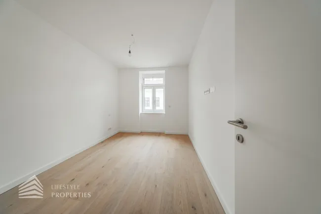 Erstbezug 2-Zimmer Wohnung mit Balkon, Nähe Aumannplatz - Bild