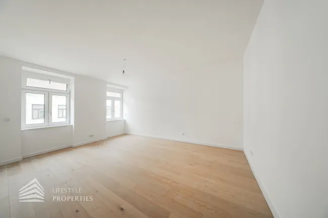 Erstbezug 2-Zimmer Wohnung mit Balkon, Nähe Aumannplatz - Bild