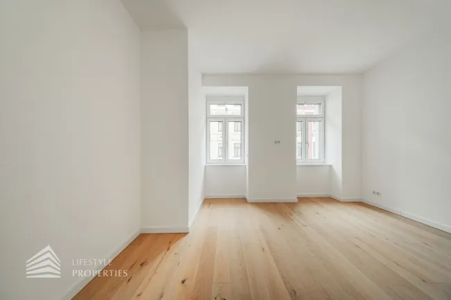 Erstbezug 3-Zimmer Wohnung mit Balkon, Nähe Aumannplatz - Bild
