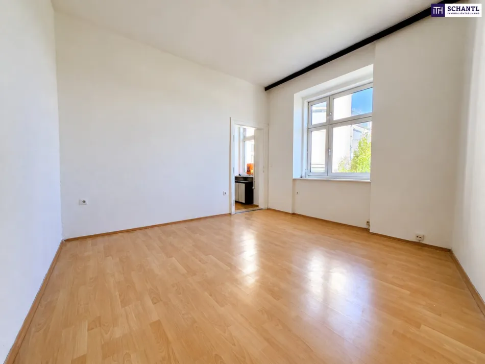 Klein anfangen. Schön ankommen. | 32 m² Altbau mit genehmigtem Balkon – EUR 119.000,- | Jetzt Besichtigung sichern! - Titelbild