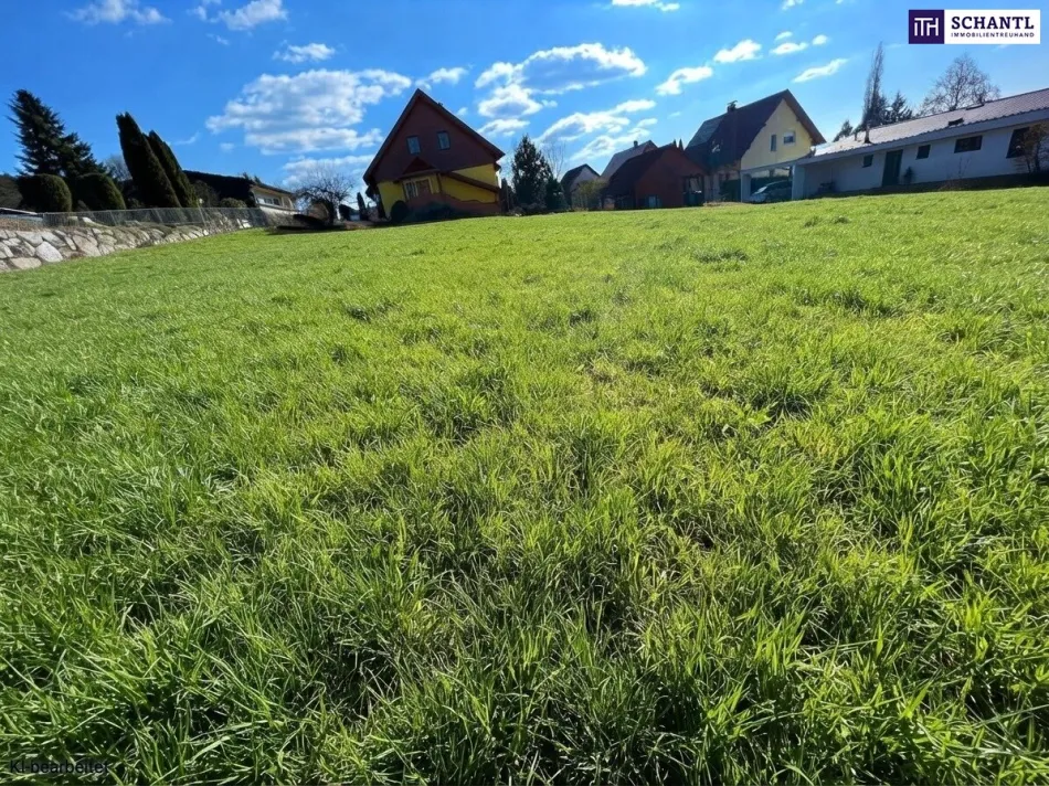 Willkommen im Paradies! exklusives, ebenes ca. 1000m² großes Grundstück - Baudichte 0,2 - 0,3 - GRÜNLAGE! - Bild