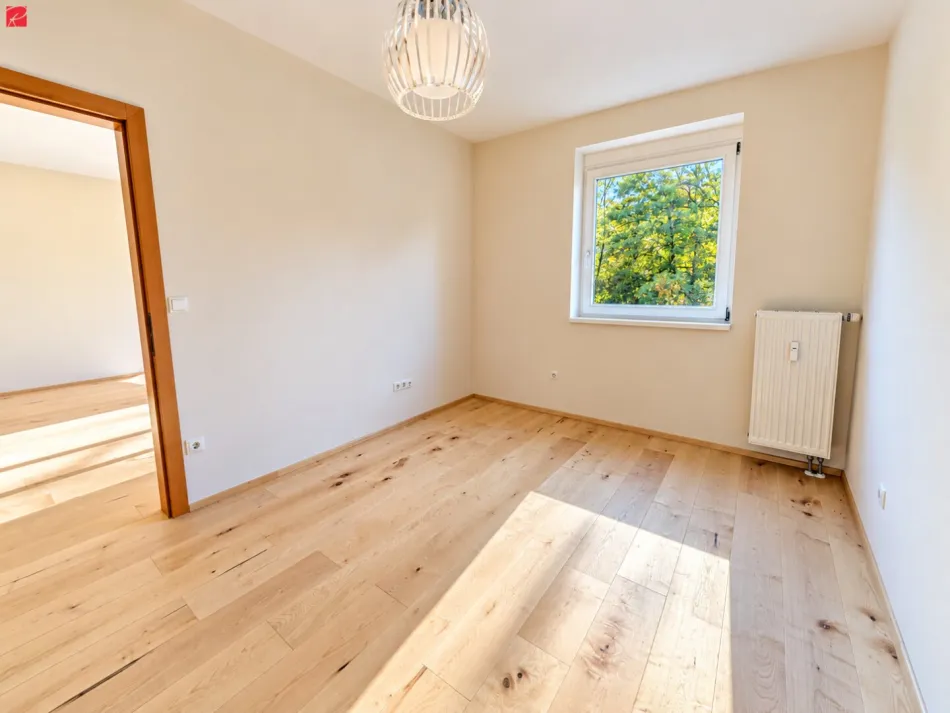 Wohnraum Blick Balkon