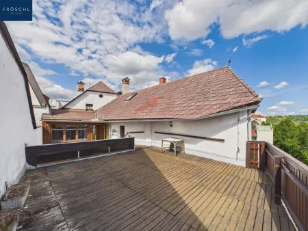 Blick auf die Terrasse