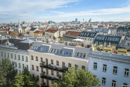 Baubewilligter Rohdachboden in zentraler Lage in Wien.