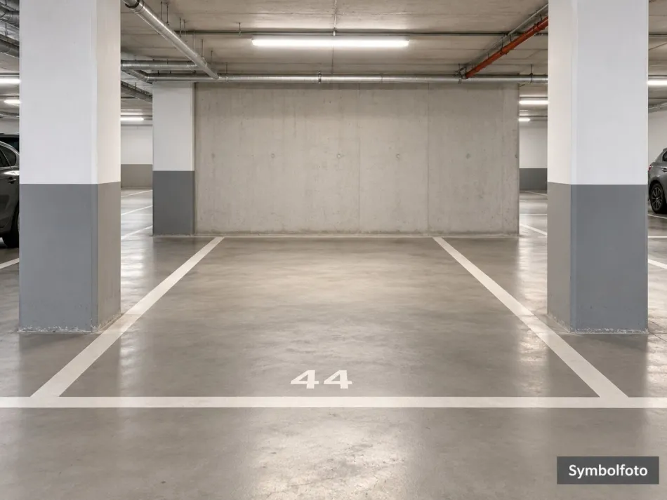Tiefgaragenplatz zu vermieten - Titelbild